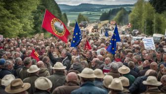 Bauern im Elsass demonstrieren gegen Freihandelsabkommen - Verkehrsprobleme erwartet