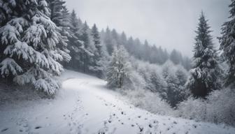 Erster Schnee fällt im Südwesten: Feldberg, Schwarzwald und Alb