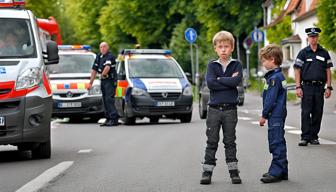 Siebenjähriger im Kreis Tübingen von Auto erfasst und leicht verletzt